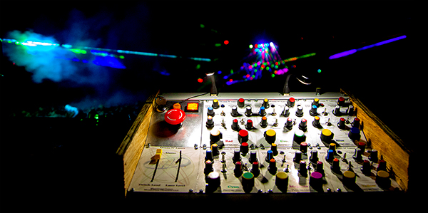 Drums N' Lasers console